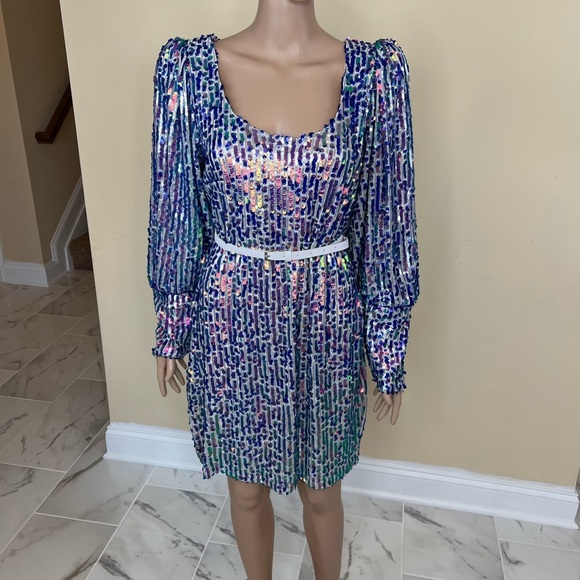 Venus short sequins dress - Picture 8 of 14